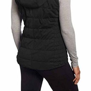 Blanc Noir Brown Hooded Vest Size XL